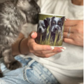 Blauer Rind Hunde Welpen Kaffee Tasse