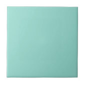Blauer Robin Egg Blue Solid Color Fliese (Vorderseite)