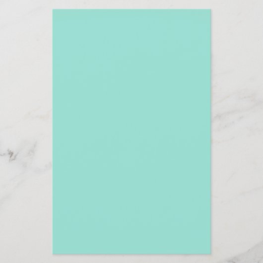 Blauer Robin Egg Blue Solid Color Flyer (Vorne)