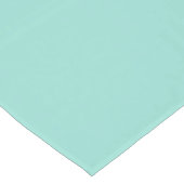 Blauer Robin Egg Blue Solid Color Kurzer Tischläufer (Ecke)