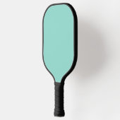 Blauer Robin Egg Blue Solid Color Pickleball Schläger (Links)