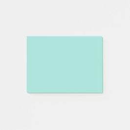 Blauer Robin Egg Blue Solid Color Post-it Klebezettel