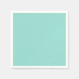 Blauer Robin Egg Blue Solid Color Serviette