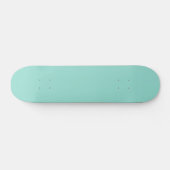 Blauer Robin Egg Blue Solid Color Skateboard (Horizontal)