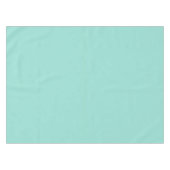 Blauer Robin Egg Blue Solid Color Tischdecke (Vorderseite (Horizontal))