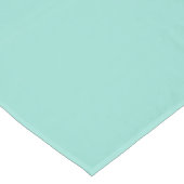 Blauer Robin Egg Blue Solid Color Tischdecke (Schrägansicht)