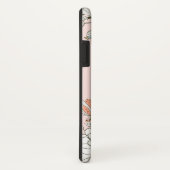 Blauer Rosa Blau Personalisiert Case-Mate iPhone Hülle (Hinten/Rechts)