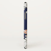 Blauer Rosa Blau Personalisiert Case-Mate iPhone Hülle (Hinten/Rechts)