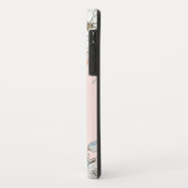 Blauer Rosa Blau Personalisiert Case-Mate iPhone Hülle (Hinten/Links)