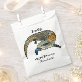 Blauer Rosa-Cartoon Geschenktütchen (Ausgeschnitten)