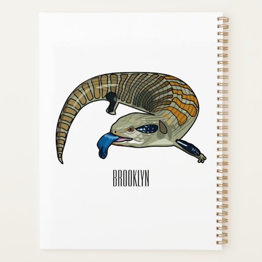 Blauer Rosa-Cartoon Planer (Rückseite)