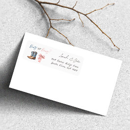 Blauer Rosa-Geschlechtsauftritt für Stiefel oder B