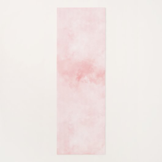 Blauer Rosa Glitzer Leopard                 Yogamatte (Rückseite)