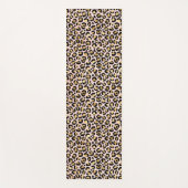 Blauer rosa Goldleoplatt Yogamatte (Vorderseite)