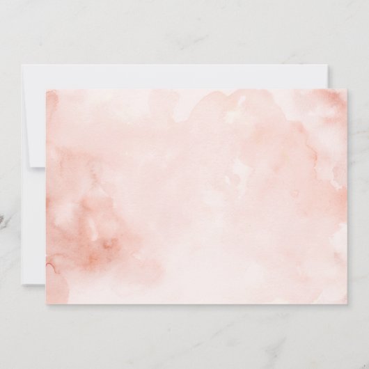 Blauer Rosa Navy und Blütenrosa Blüten 4. Geburtst Einladung (Rückseite)