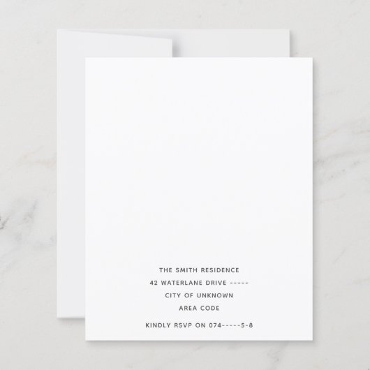 Blauer Rosa Tropfen Farbe Geschlecht offenbaren Ei (Rückseite)