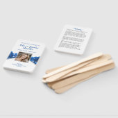 Blauer Rose Beerdigungsfonds Fächer (Non-assembled)