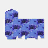 Blauer Rose Blumenmuster Tent Fevor Box Geschenkschachtel (Ungefaltet)