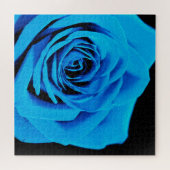 Blauer Rose Puzzle (Horizontal)