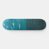 Blauer Ruhepool-Glückseligkeit 1 Skateboard (Horizontal)