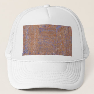 Blauer Rust Truckerkappe