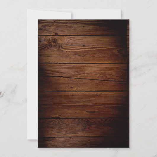 Blauer Rustikaler Blauer Junge Elefant Babydusche Einladung (Rückseite)