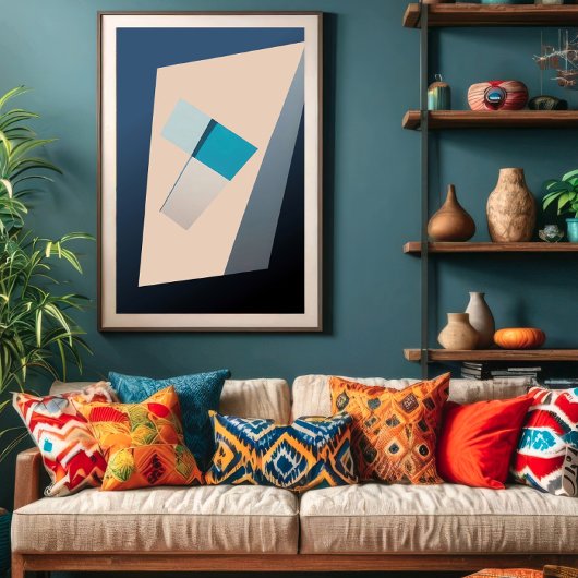 Blauer Saldo Poster