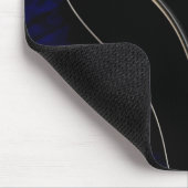 Blauer Samt Mousepad (Ecke)