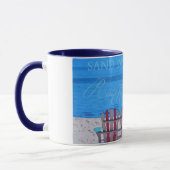Blauer Sand in den Zehen Tasse (Links)