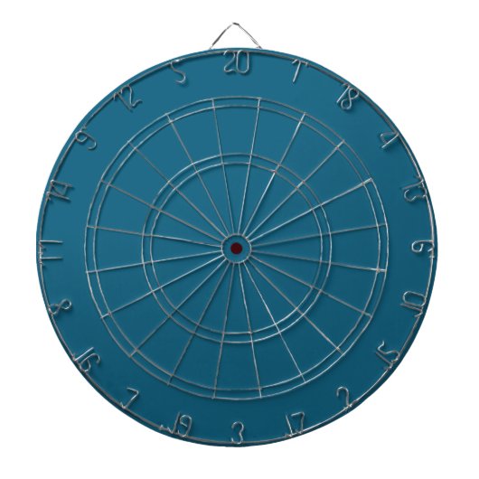 Blauer Saphir (einfarbig) Dartscheibe (vorne)