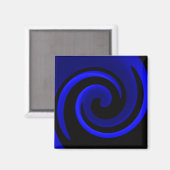 Blauer Saphir Magnet (Vorderseite/Rückseite)