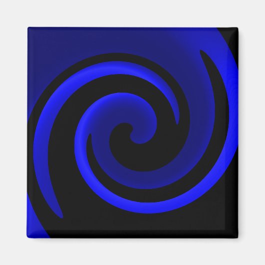 Blauer Saphir Magnet (Vorne)