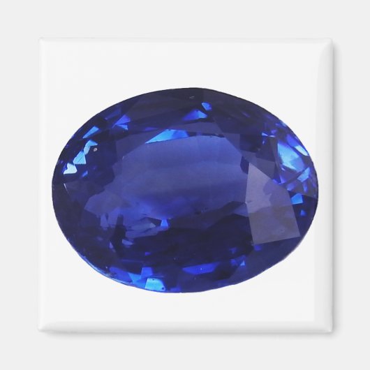 Blauer Saphir Magnet (Vorne)