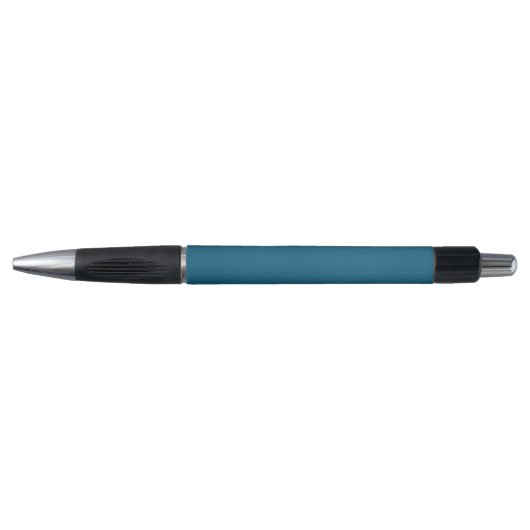 Blauer Saphir (Vollfarbe) Kugelschreiber (Vorderseite)