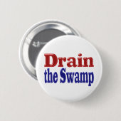 Blauer Scampingtext zeichnen Button (Vorne & Hinten)