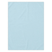 Blauer Schachbrett Tischdecke (Vorderseite)