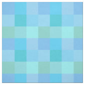 Blauer Schachbrettmuster Stoff (Muster)