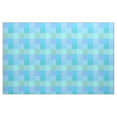 Blauer Schachbrettmuster Stoff (Fat Quarter (45,7 x 55,9 cm))