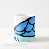 Blauer Schildkröte Kaffeetasse (Mittel)