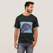 Blauer Schildkröte T-Shirt (Vorne ganz)