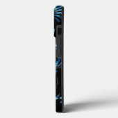 Blauer Schimmer Case-Mate iPhone Hülle (Rückseite / Links)