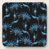 Blauer Schimmer Getränkeuntersetzer (Vorderseite)