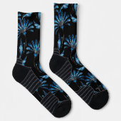 Blauer Schimmer Socken (Rechts)