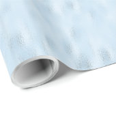 Blauer Schimmernder Glänzender Geschenkpapier (Rolleneckpunkt)