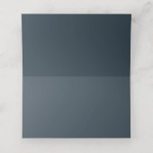 Blauer Schlafbär auf der Wolke über dem Mond Platzkarte (Innenseite Aufgefaltet)