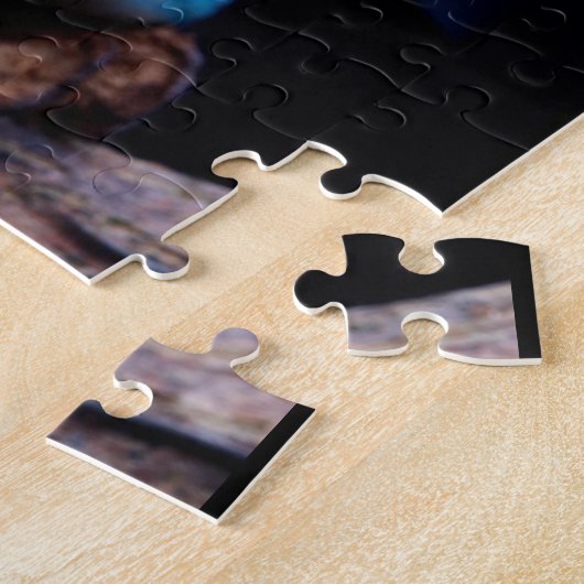 Blauer Schlange 110 Stück Puzzle (Seite)