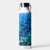Blauer Schleim des Fotos Trinkflasche (Vorne)