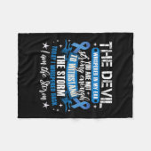 Blauer Schleim _ Kolonskopie Kolorektalkarzinom W Fleecedecke (Vorderseite (Horizontal))