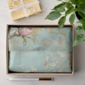 Blauer Schlucken Seidenpapier (Geschenk)