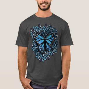 Blauer Schmetterling3 T-Shirt